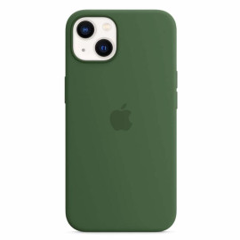 Apple Silikon MagSafe Hülle iPhone 13 clover