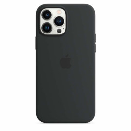 Apple Silikon MagSafe Case iPhone 13 Pro Max Midnight