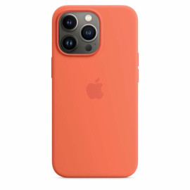 Apple Silikon MagSafe Hülle iPhone 13 Pro Nectarine