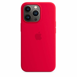Apple Silikon MagSafe Case iPhone 13 Pro (PRODUCT)RED