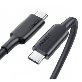 Aukey USB-C zu USB-C Kabel 1.0m schwarz