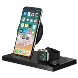 Belkin 7.5W Charge Dock Apple Watch / iPhone Schwarz