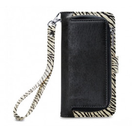 Mobilize 2in1 Gelly Wallet Zipper Case iPhone 6 / 6S / 7 / 8 Plus schwarz / zebra