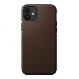 Nomad Rugged Leather Case iPhone 12 Mini Braun