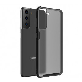 Casecentive Shockproof Case Samsung Galaxy S21 matt schwarz