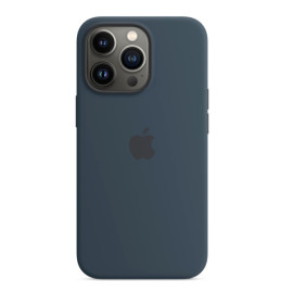 Apple Silikon MagSafe Case iPhone 13 Pro Abyss Blue
