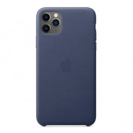 iPhone 11 Pro Max Lederhülle Mitternachtsblau