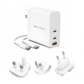 Hyper HyperJuice 140W Global USB-C Ladegerät weiß