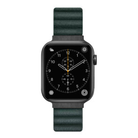 LAUT Novi Leder Loop Apple Watch 42mm / 44mm / 45mm / 49mm pine green