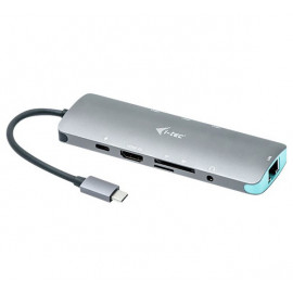 i-Tec Thunderbolt 3 / USB-C 4K HDMI LAN Nano Docking Station grau