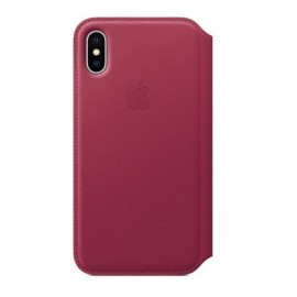 Apple Flip Case iPhone X / XS rosa