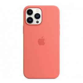 Apple Silikon MagSafe Hülle iPhone 13 Pro Pink Pomelo