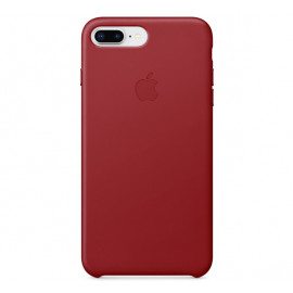 Apple leather case iPhone 7 / 8 Plus rot