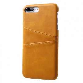 Casecentive Leder Wallet Back Case iPhone 7 / 8 Plus Beige