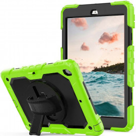 Casecentive Handstrap Pro Hardcase mit Handschlaufe iPad Air 2 grün