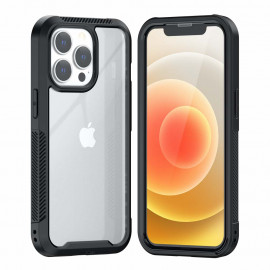 Casecentive Stoßfeste Hülle iPhone 13 Pro transparent