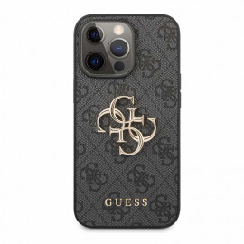 Guess 4G Metal Logo Case iPhone 13 Pro Max Grey