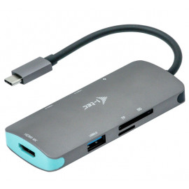 i-Tec Thunderbolt 3 / USB-C 4K HDMI Nano Docking Station grau