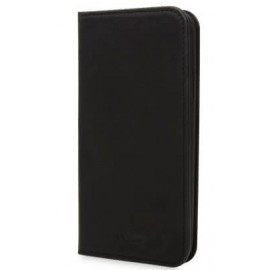 Knomo iPhone X / XS Premium Leather Folio schwarz