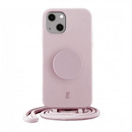 PopSockets PopGrip Case iPhone 14 Plus rosa Atem