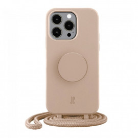 PopSockets PopGrip Hülle iPhone 14 Pro beige