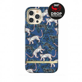 Richmond & Finch Freedom Series iPhone 12 Pro Max Blau Leopard