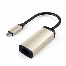 Satechi USB-C zu Ethernet Adapter Gold