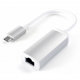Satechi USB-C zu Ethernet Adapter silber