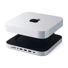 Satechi Aluminum USB Hub für Apple Mac Mini silber