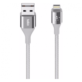 Belkin DuraTek Lightning USB Kabel 1.2m silber