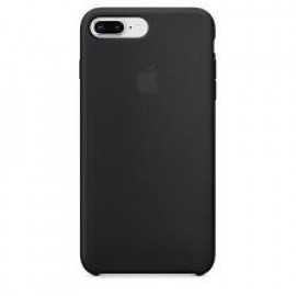Apple iPhone 7 / 8 Plus Silikonhülle schwarz