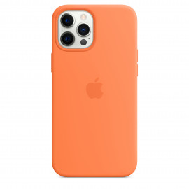 Apple Silikon MagSafe Case iPhone 12 Pro Max Kumquat