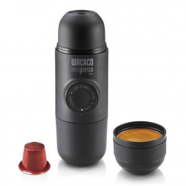 Wacaco Minipresso Tragbare Nespresso-Kapselmaschine schwarz