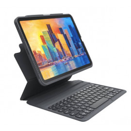 ZAGG Pro Keys Wireless Keyboard Bookcase iPad Air (2020) grau
