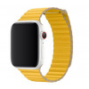 Apple Leather Loop Apple Watch Armband Medium 42mm / 44mm Meyer Lemon