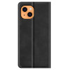 Casecentive Magnetic Leather Wallet Case iPhone 13 Mini schwarz