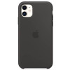 Apple Silikon Hülle iPhone 11 schwarz