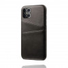 Casecentive Leder Wallet Back Case iPhone 12 Pro Max schwarz