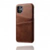 Casecentive Leather Wallet Back Case iPhone 12 Pro Max braun 