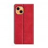 Casecentive Magnetic Leather Wallet Case iPhone 13 Mini rot