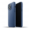Mujjo Leather Case iPhone 13 Pro Max blau