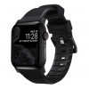 Nomad robustes Sportarmband Apple Watch 42mm / 44mm / 45mm / 49mm schwarz / schwarz