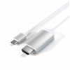 Satechi USB-C zu 4K HDMI Kabel silber