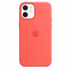 Apple Silikon MagSafe Case iPhone 12 Mini Pink Citrus