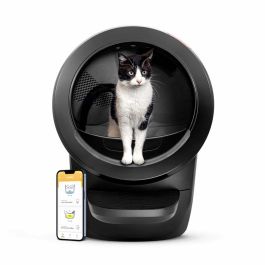 Litter-Robot 4 selbstreinigende Katzentoilette in schwarz