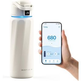 WaterH Boost Smart Trinkflasche Weiß