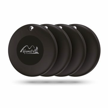 Lifemate Life Tag Duo &ndash; Schl&uuml;sselfinder, kompatibel mit iOS oder Android, 4er-Pack
