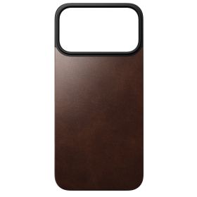 Nomad Magnetische Leder Hülle iPhone 17 Pro Max Rustikales Braun Horween