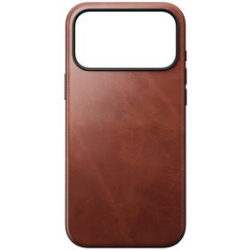 Nomad Moderne Leder Hülle iPhone 17 Pro Max Olde Dublin Horween