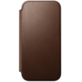 Nomad Moderne Leder Folio iPhone 17 Pro Max Braun